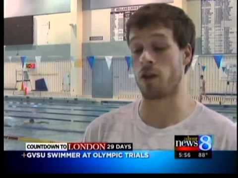 Laker swimmer sets new best at Olympic trials