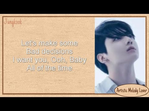 Benny Blanco, BTS & Snoop Dog – Bad Decision (Lyrics)