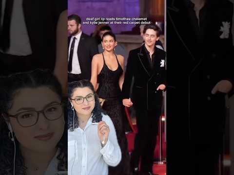its screaming endgame #timothèechalamet #kyliejenner #timmyandkylie #lipreading #lipreadinggirl