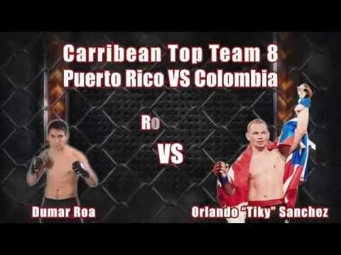 Dumar Roa VS Orlando “Tiky” Sanchez – Caribbean Top Team 8 Puerto Rico vs Colombia