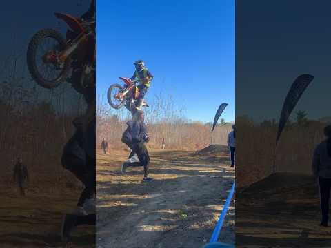 Girl almost dies at dirtbike race 😯