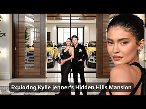 Exploring Kylie Jenner’s Hidden Hills Mansion | Net Worth, Private Jet, Cars & Timothée Chalamet