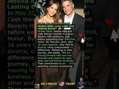 Jessica Alba: Love, Loss, and Lasting Bonds?