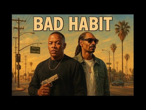 What if: BAD HABIT! [1990s Gangster Hip-Hop] – Dr. Dre, Snoop Dogg Tribute -🎭AI Remix🎭 Hip-Hop