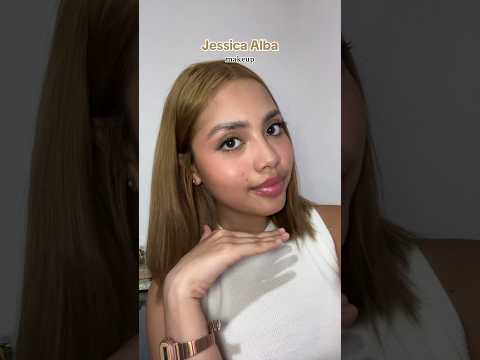 recreando el maquillaje de Jessica Alba, muy lindo y fácil de hacer:) #tutorial #beauty #makeup