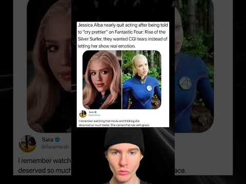 Jessica Alba nearly quit acting after being told to “cry prettier” on Fantastic Four: Rise of the