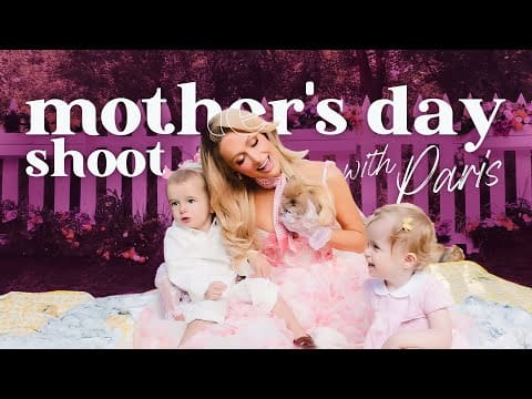 My Magical Mother’s Day and Spring Photoshoot with Phoenix & London 🌸 | Paris Hilton