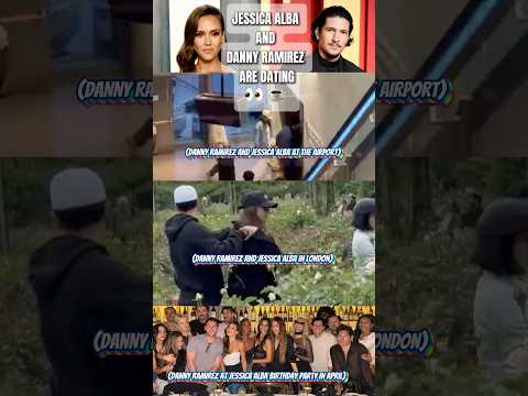 #DANNYRAMIREZ & #JESSICAALBA ARE DATING ☕️ she is currently going through a divorce with Cash Warren