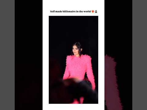 Self made billionaire in the world ! Kylie Jenner new viral video #kyliejenner #viralvideo #shots