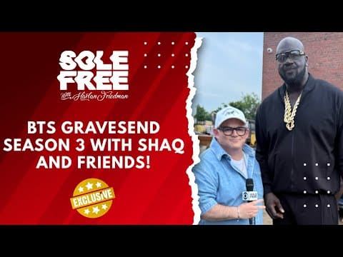 @SHAQ, Big Time Tommie, William DeMeo & Chuck Zito Go Wild Behind the Scenes on Gravesend Season 3!