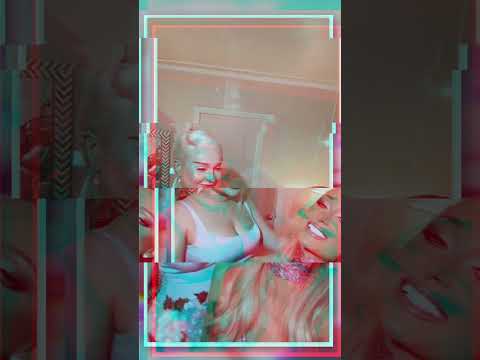 Before the show at Dreamland Pride with my sis, Kim Petras! | Paris Hilton