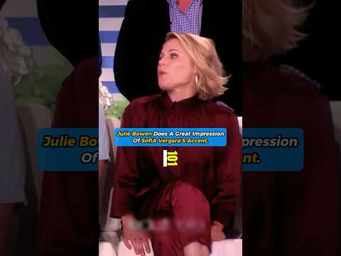Julie Bowen Does A Great Impression Of Sofía Vergara’s Accent