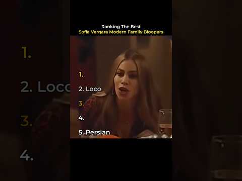 Ranking The Best Sofia Vergara Modern Family Bloopers