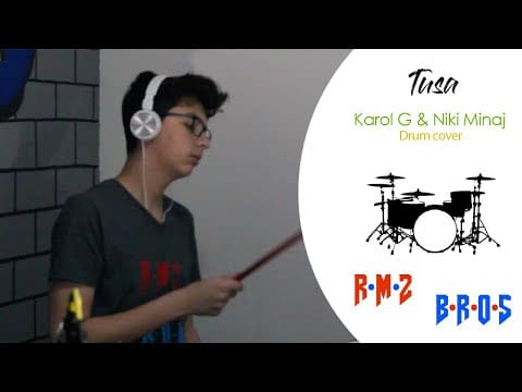 Tusa – Karol G & Nicki Minaj / R·M·Z B·R·O·S (Drum cover)