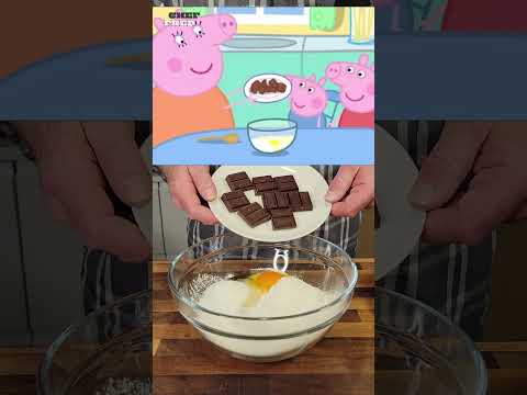 Oink Your Way To Peppa’s Chocolate Paradise!😋#shorts #peppa #birthdaycake #chocolate