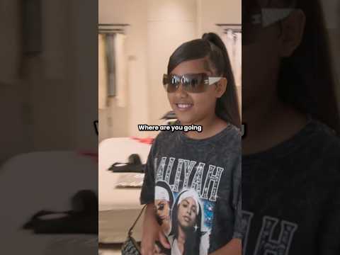 North West is a spoiled child 😏#kardashian #kimkardashian #northwest #kendalljenner #kyliejenner #tv