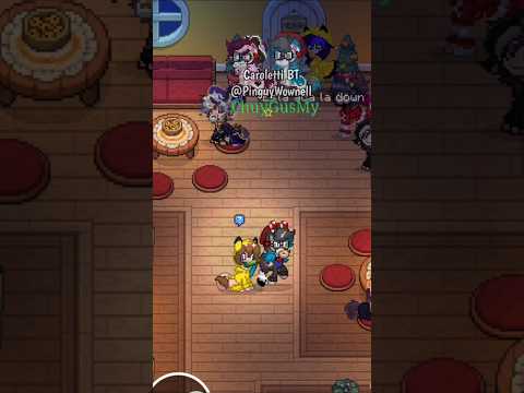 Caroletti BT Neko y Mary_Pony Bailan Shaky Shaky 😳😅 #pony #ponytown #alobueno