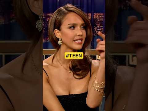 Jessica Alba on Her Awkward Teen Years#shorts