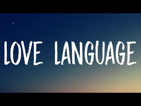 SZA – Love Language (Lyrics)