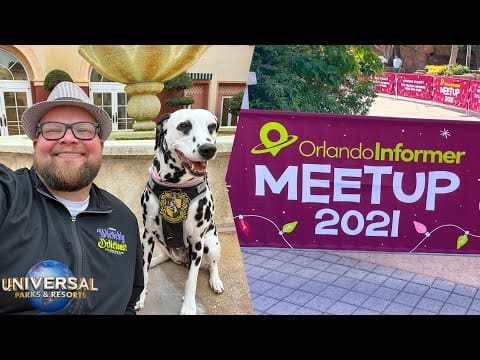 Orlando Informer Winter Meetup At Universal Studios & Loews Portofino Bay Resort With My Dog