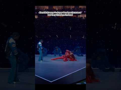 SZA during Kendrick Lamar’s Super Bowl Performance