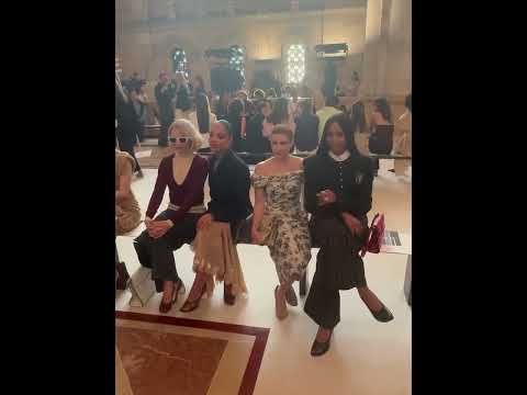 Jessica Alba, Ciara, Emma Roberts, and Naomi Watts at Tory Burch Spring 26 NYFW Show