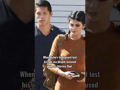When Kylie Jenner’s bodyguard lost his job cuz people accused him as Stormi’s Dad 😭