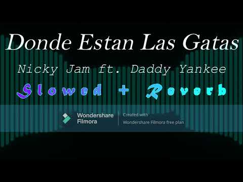 Donde Están Las Gatas – Nicky Jam ft. Daddy Yankee (Slowed + Reverb)