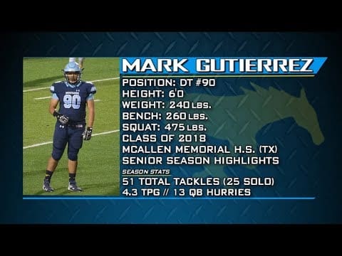 Mark Gutierrez DT (Senior Highlights)