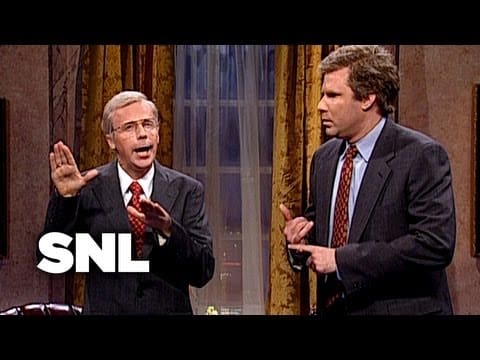 George H. W. Bush Gives Debate Advice to George W. Bush – SNL