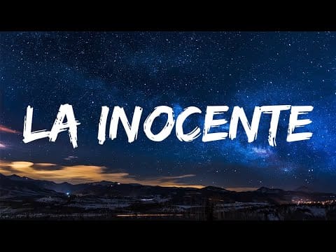 Mora, Feid – LA INOCENTE (Letra/Lyrics)