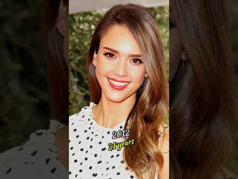 Jessica Alba Then and Now 1998 – 2025 #shorts
