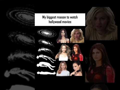 My biggest reason to watch Hollywood movies #meganfox #jessicaalba #alexandradaddario #galgadot