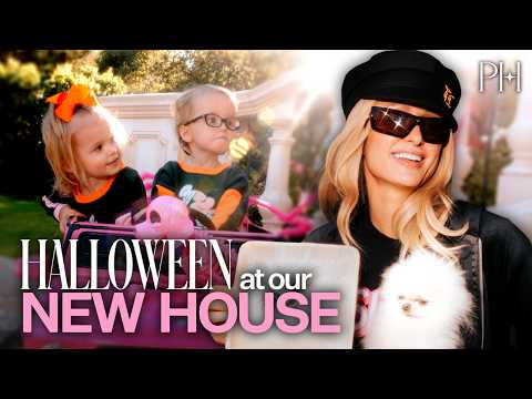 Surprising Phoenix & London With A Halloween Home Makeover Of Our New House | Paris Hilton