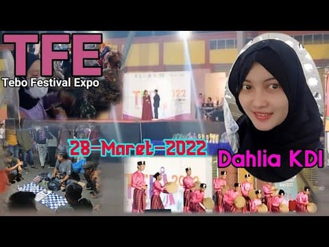 Dahlia KDI Dan Koko dalam rangka penutupan TFE @tribunjambi_official  @KatDahliaOfficial