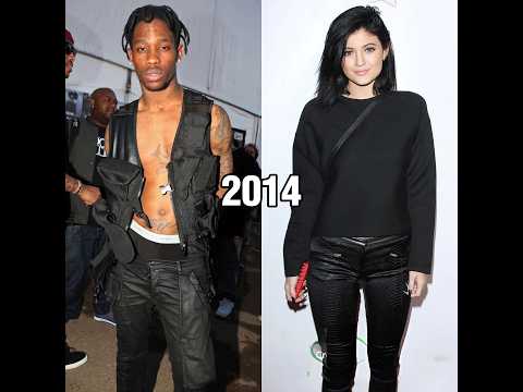 Travis Scott Vs Kylie Jenner Through The Years 🌟 #shorts #thenandnow