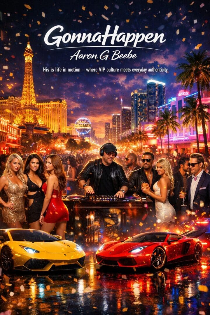 Discover the GonnaHappen YouTube Channel by Aaron G. Beebe — nightlife, fast cars, DJs, culture, and real moments from Las Vegas, Miami, Los Angeles, and New York.