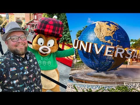 Universal Studios Orlando Dec 2021 | Buying People Butterbeers & Earl The Squirrel | RSVTLS Giveaway