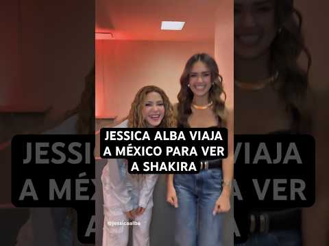 Jessica Alba viaja a México para ver a Shakira en concierto