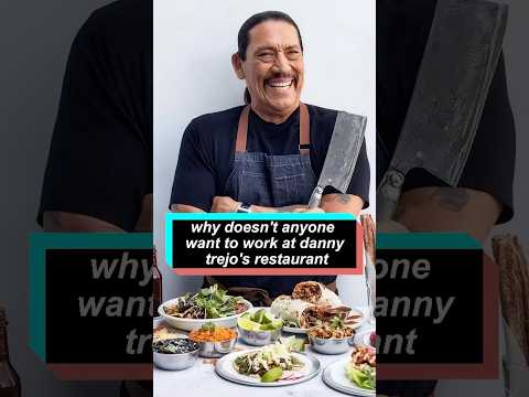why doesn’t anyone want to work at danny trejo’s restaurant. #usa #dannytrejo #celebrities #fyp