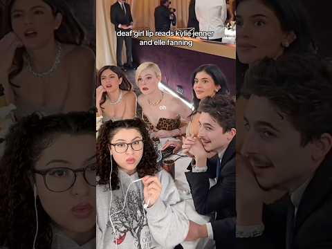 gretchen wieners but make it classy #kyliejenner #ellefanning #timothee #lipreading #lipreadinggirl