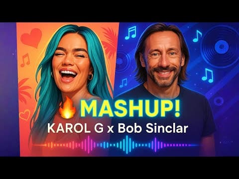 KAROL G vs Bob Sinclar – Latin Heat Meets Dancefloor Magic | Epic Mashup!