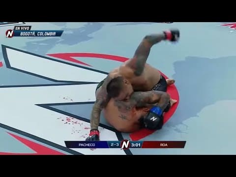 Dumar Roa debuta con victoria en naciones mma