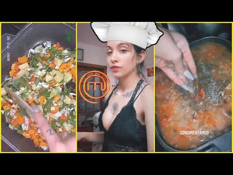MARIA BECERRA cocinando GUISO de arroz VEGANO 26/12/2020