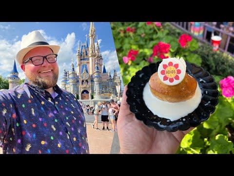 Disney’s Magic Kingdom April 2022 | NEW Snacks & Ice Cream | Visiting Trader Sam’s | Disney Parks