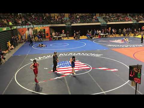 Jolie Lucas SENIOR: Alaska State Wrestling