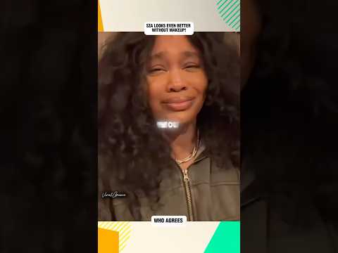 SZA WITHOUT MAKEUP?! Fans Can’t Believe This #sza  #shorts