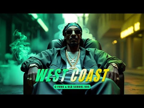 Snoop Dogg, Wiz Khalifa, Eminem, Dr  Dre, Ice Cube West Coast Old School 90s Hip Hop, G-Funk