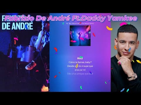 Fabrizio De André Ft  Daddy Yankee – Bocca Di Rosa Remix 2026