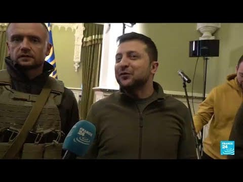 Zelensky: ‘What’s happening here is what will happen in Europe tomorrow’ • FRANCE 24 English